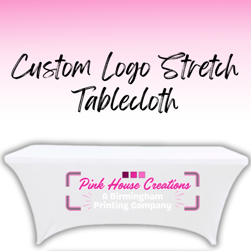 Custom Logo Stretch Tablecloth