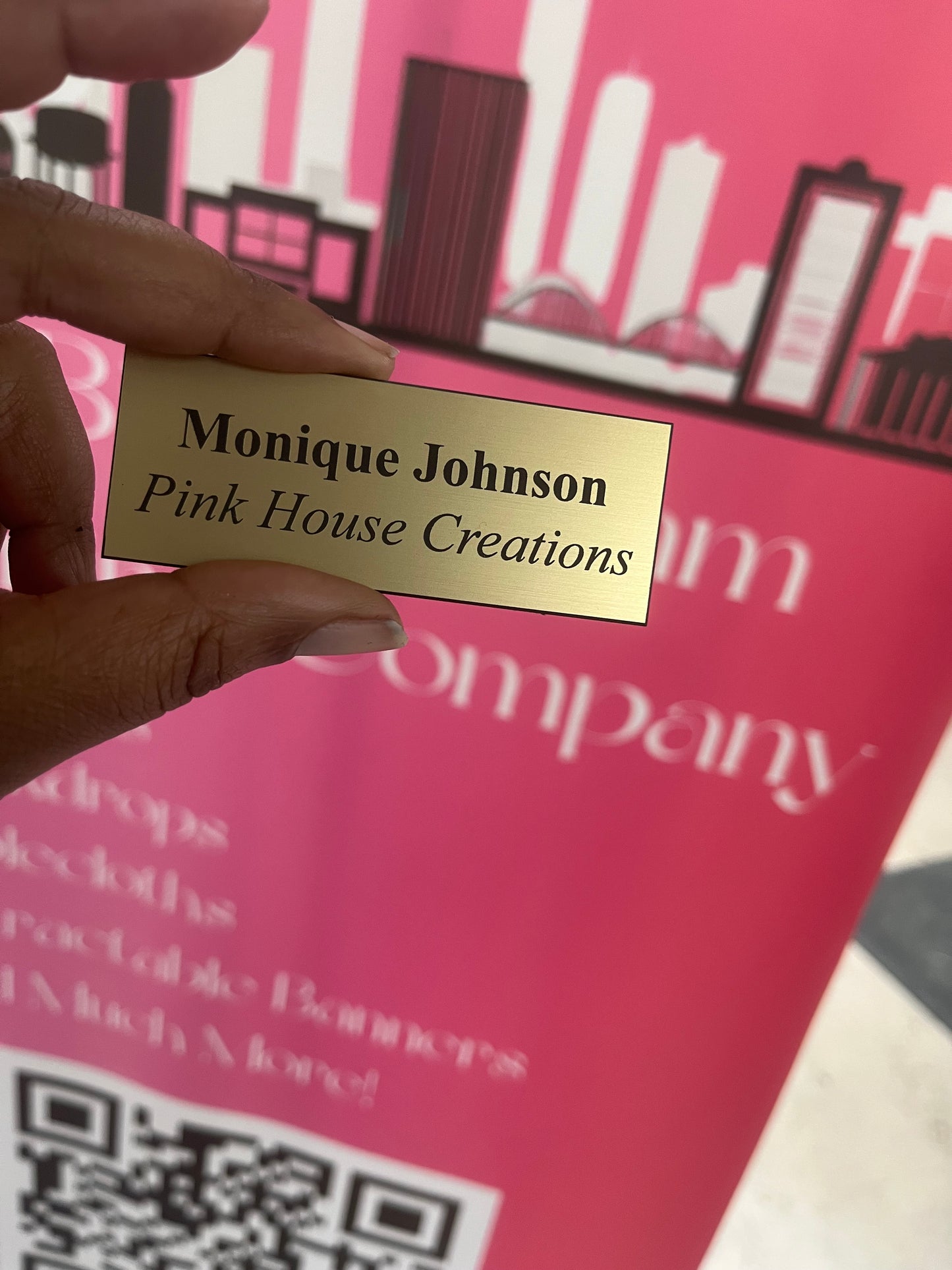 Engraved Name Tag